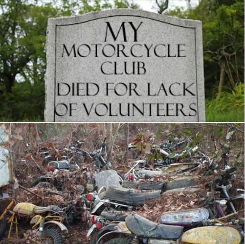 The Decline of the Motorcycle Club